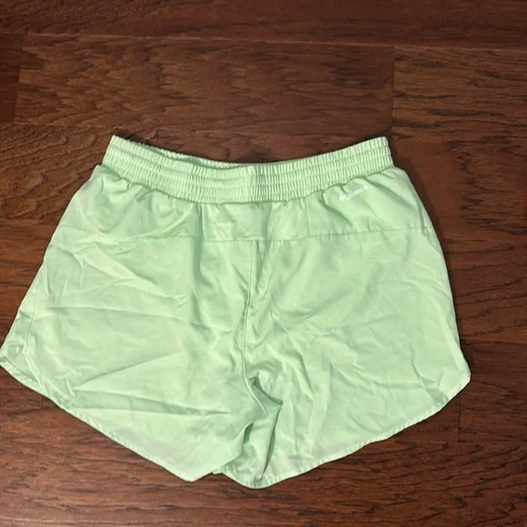 Columbia Neon Green Drawstring Running Shorts Size M - Picture 2 of 7